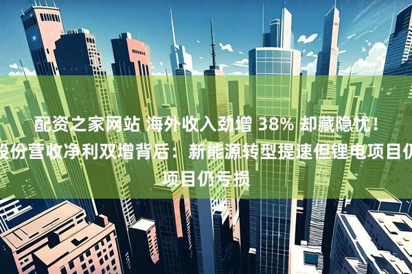 配资之家网站 海外收入劲增 38% 却藏隐忧！杰瑞股份营收净利双增背后：新能源转型提速但锂电项目仍亏损